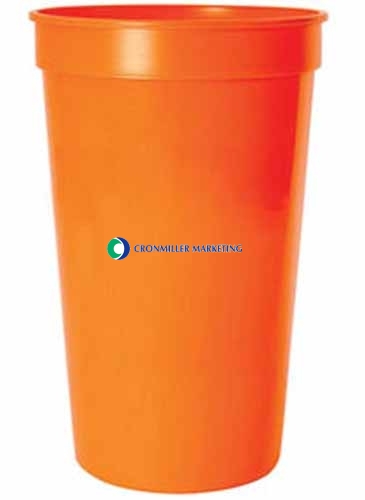 22 Oz. Smooth Colored Stadium Cup