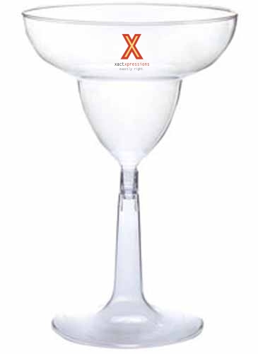 12 Oz. Clear Margarita Glass (2 Piece)