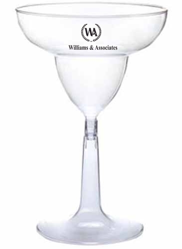 12 Oz. Clear Margarita Glass (2 Piece)