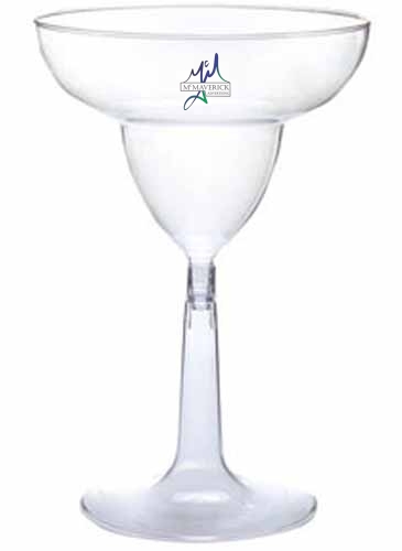 12 Oz. Clear Margarita Glass (2 Piece)