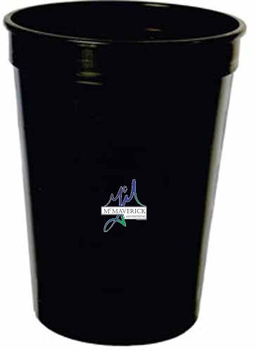 12 Oz. Smooth Colored Stadium Cup