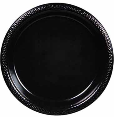 7" Colored Plastic Plates