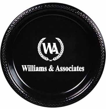 7" Colored Plastic Plates