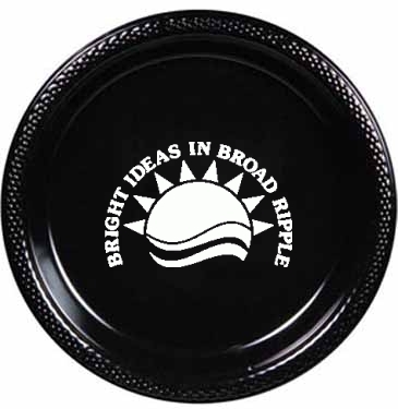 7" Colored Plastic Plates