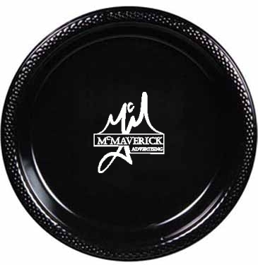 7" Colored Plastic Plates