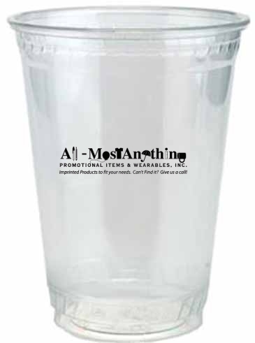 12 Oz. Clear Plastic Cup