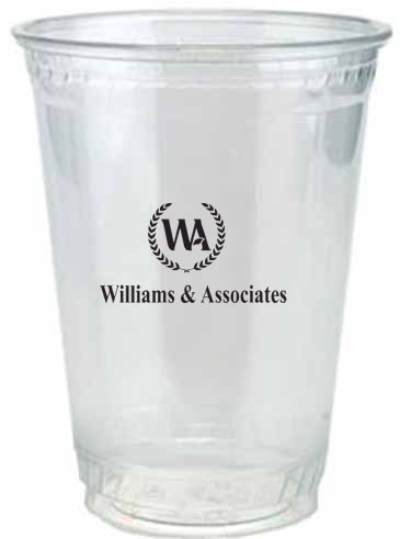 12 Oz. Clear Plastic Cup