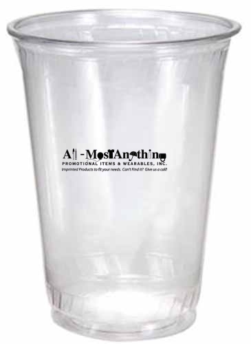 10 Oz. Clear Plastic Cup