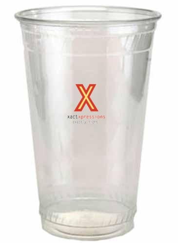 20 Oz. Clear Plastic Cup