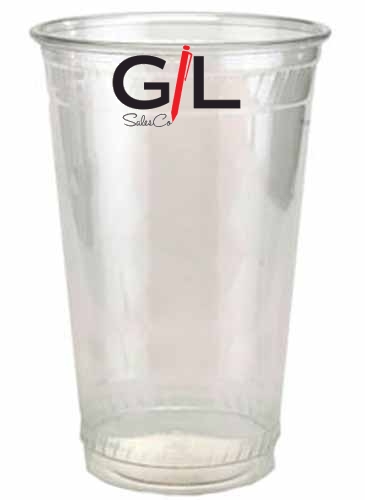 20 Oz. Clear Plastic Cup