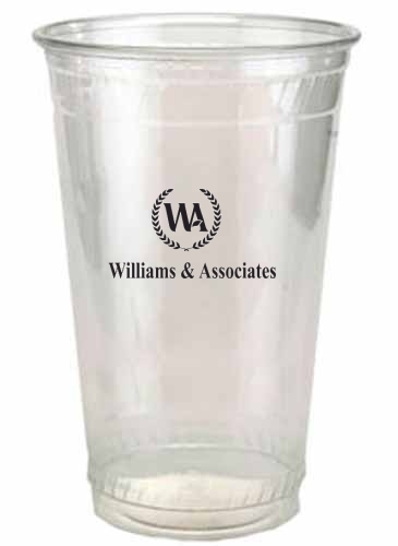 20 Oz. Clear Plastic Cup