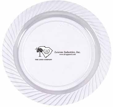 7.5" Clear Plastic Plates