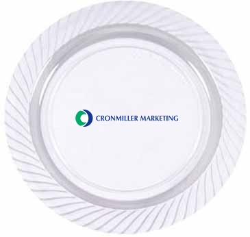 7.5" Clear Plastic Plates