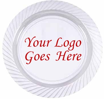 9" Clear Plastic Plates