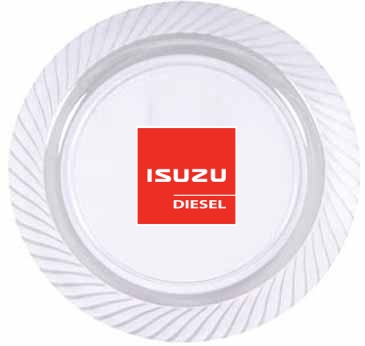 9" Clear Plastic Plates