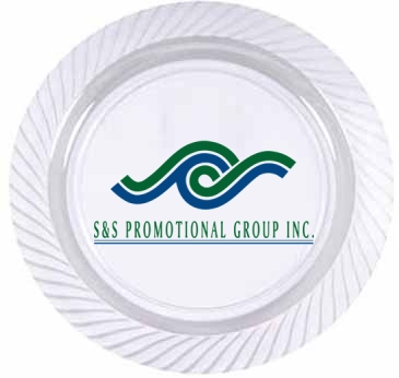 9" Clear Plastic Plates