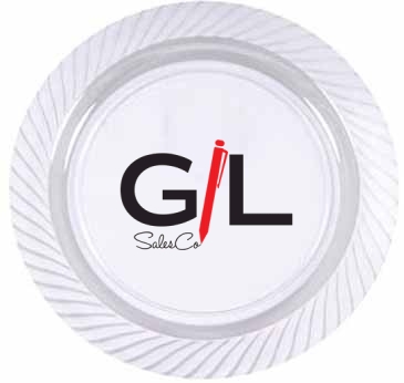 9" Clear Plastic Plates