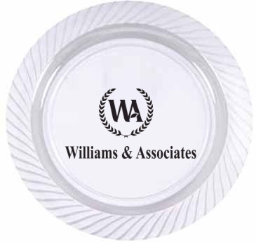 9" Clear Plastic Plates