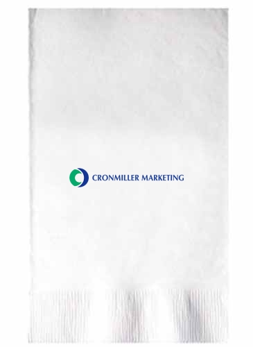 White 2-ply Dinner Napkins