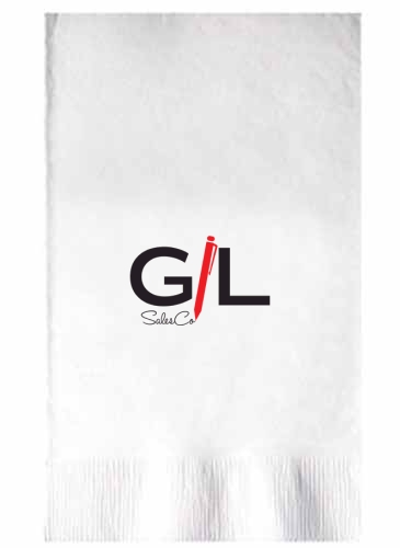 White 2-ply Dinner Napkins