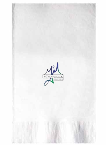 White 2-ply Dinner Napkins