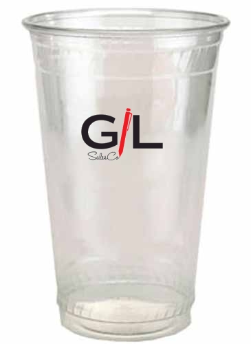 24 Oz. Clear Plastic Cup