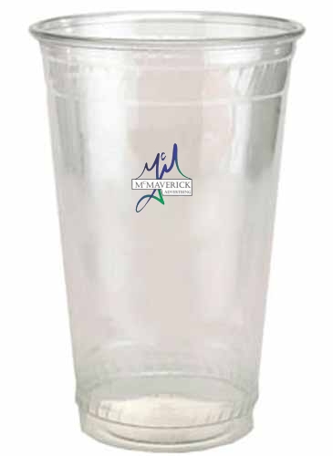 24 Oz. Clear Plastic Cup