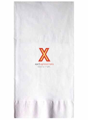 White 2-ply Dinner Napkins