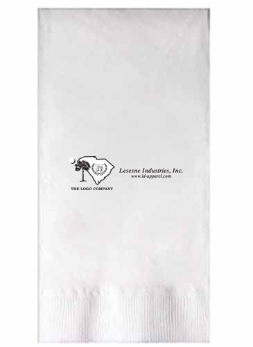 White 3-ply Dinner Napkins