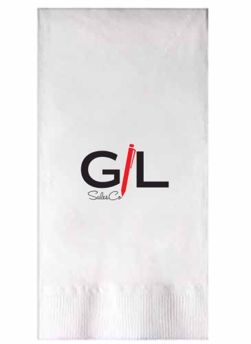 White 3-ply Dinner Napkins