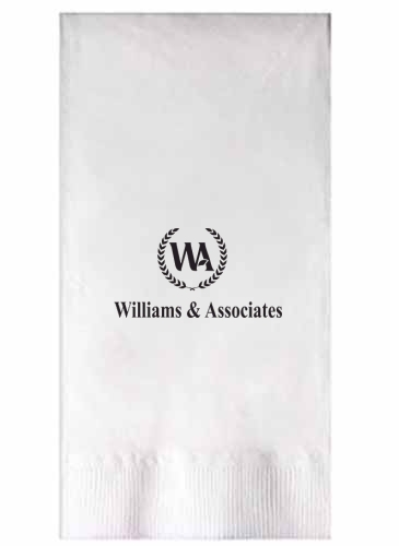 White 3-ply Dinner Napkins