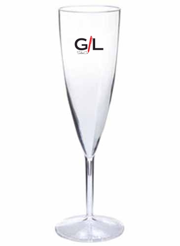 6 Oz. Clear Champagne Flute (1 Piece)