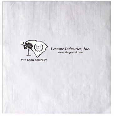 White 1-ply Luncheon Napkins