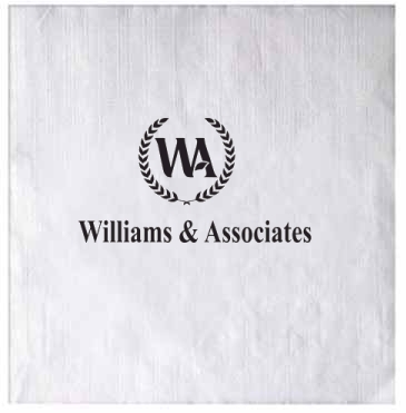 White 1-ply Luncheon Napkins
