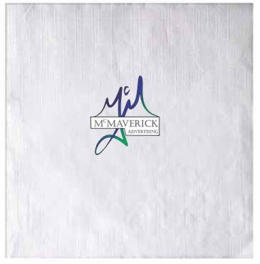 White 1-ply Luncheon Napkins