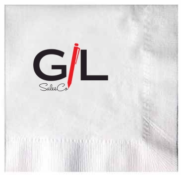 White 1-ply Luncheon Napkins