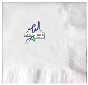 White 1-ply Luncheon Napkins