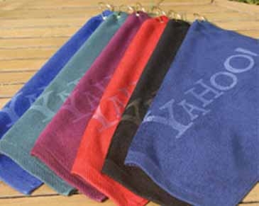 Turkish Signature Ultraweight White Golf Towel