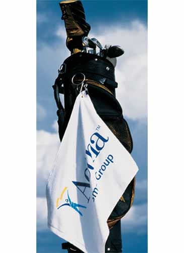 Turkish Signature Colored Heavyweight Golf Towel