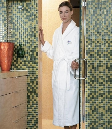 Turkish Signature Shawl Collar Robe