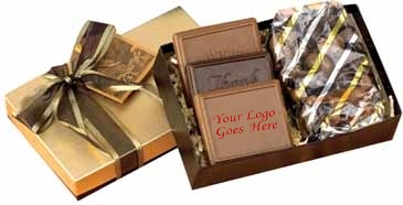 Cookie Gift Box with 3 Cookies and 1 Confection