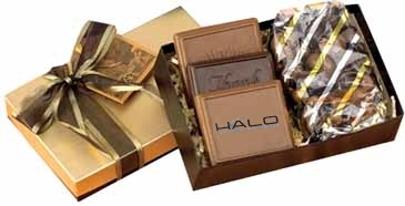 Cookie Gift Box with 3 Cookies and 1 Confection