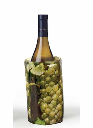 Rapid Ice® Bottle Cooler w/Grape Design