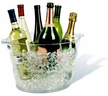 Monterey Jumbo Oval Acrylic Wine Cooler