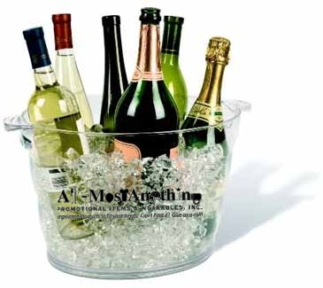 Monterey Jumbo Oval Acrylic Wine Cooler