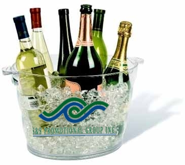 Monterey Jumbo Oval Acrylic Wine Cooler