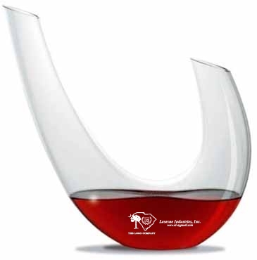 1 Quart 15 Oz. Crystal Mozart Wine Decanter