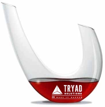 1 Quart 15 Oz. Crystal Mozart Wine Decanter