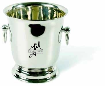 Royal 18/8 Stainless Steel Wine w/Built In Pedestal