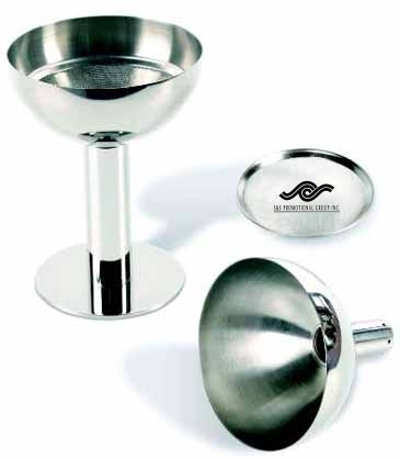 Stainless Steel Decanter Funnel Set